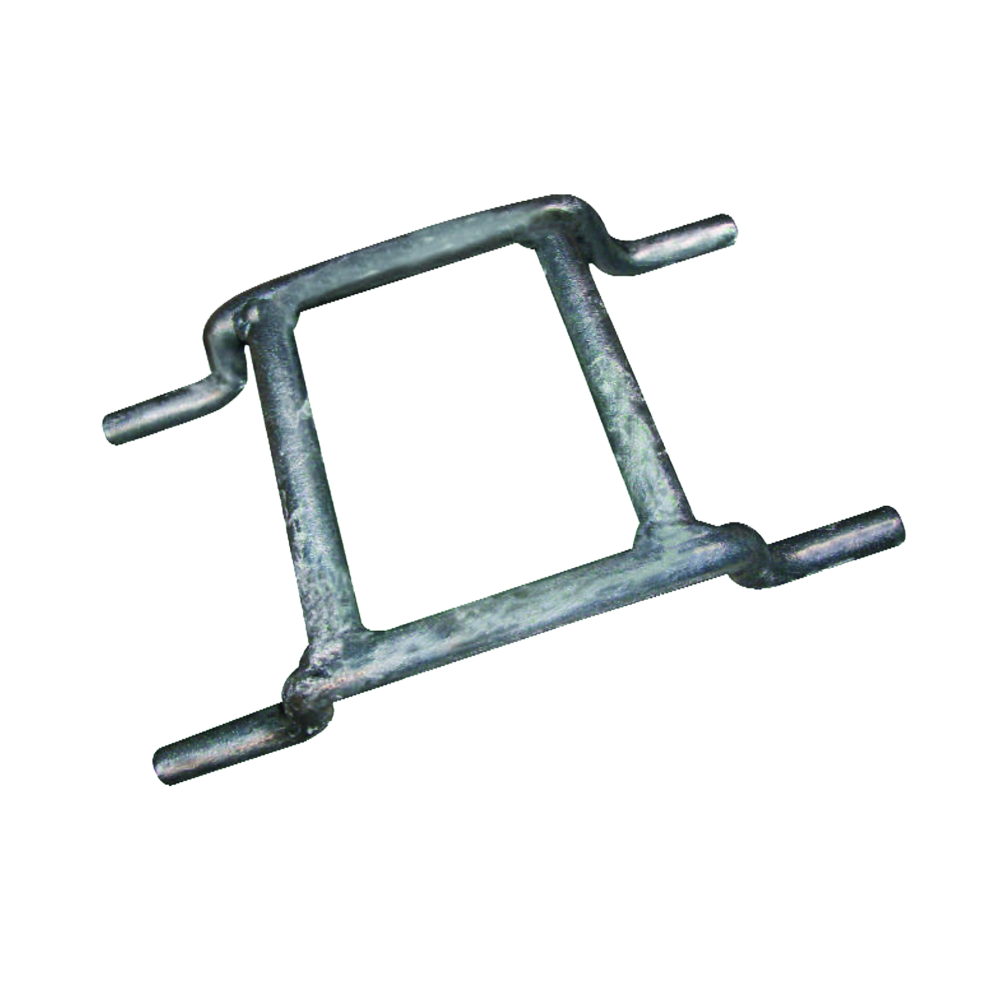 Checkers Double-Round Turn-a-Link Connector for Ground Protection Mats, 8.3in.L x 12.5in.W x 2in.D